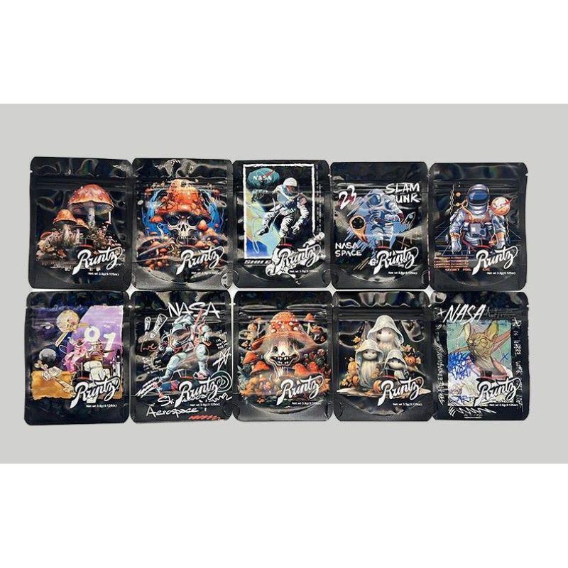 Runtz Magic Mushrooms 3.5G Resealable Mylar Bag